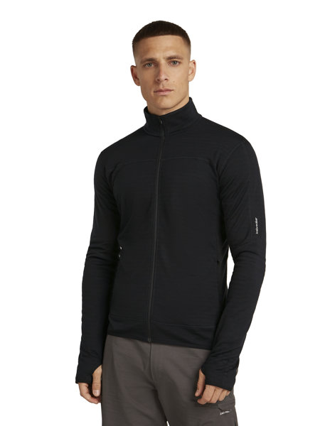 Icebreaker RealFleece Merino Descender - Fleecejacke - Herren, Gr. S