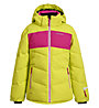 Icepeak Lages - giacca sci - bambina, Yellow/Pink
