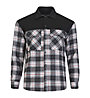Iceport camicia a maniche lunghe - uomo, Black/White