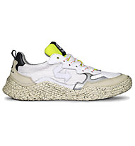 ID.EIGHT Hana White Crinkle - sneakers - unisex, White/Yellow