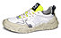 ID.EIGHT Hana White Crinkle - sneakers - unisex, White/Yellow