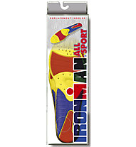 Ironman All Sport - soletta scarpe, Blue/Yellow