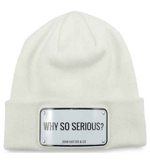John Hatter Why So Serious - berretto. Taglia L/XL