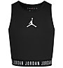 Nike Jordan Essentials Active - top fitness - bambina, Black