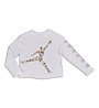 Nike Jordan Jumpman Flower - maglia a maniche lunghe - bambina, White