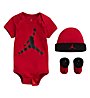 Nike Jordan Jumpman Set 3 - set bebè, Red/Black