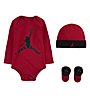 Nike Jordan L/S Jumpman Set - Babyset, Red/Black