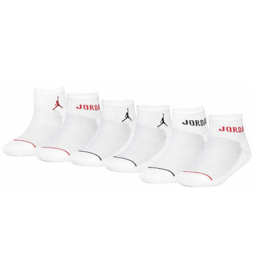 Calzini Jordan Legend Ankle Jr Bambino: Confezione da 6