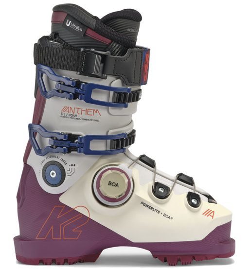 K2 Anthem 115 BOA W: Recensione Scarponi Sci Alpino Donna