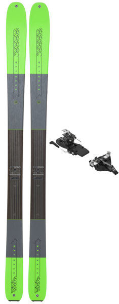 K2 Set Wayback 89: Tourenski+Bindung, Gr. 160