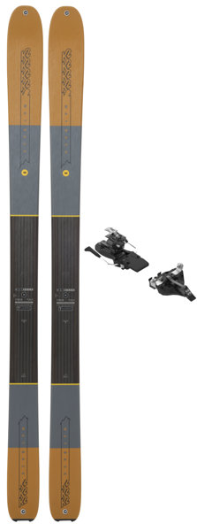 K2 Set Wayback 98: Tourenski+Bindung, Gr. 172