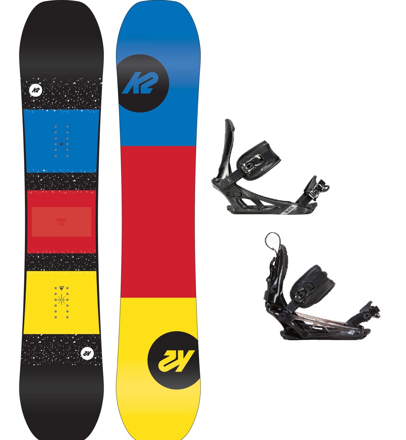 K2 Set Snowboard tavola snowboard WWW + attacco