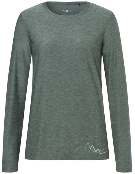 Kaikkialla Kajaani W L/S - Langarmshirt - Damen, Gr. XL