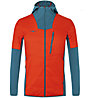 Kaikkialla Nelim M – Hybridjacke – Herren, Red/Light Blue