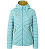 Kaikkialla Nikkala W - giacca in piuma - donna, Light Green/Yellow