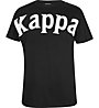 Kappa 222 Banda Cultin - T-shirt - Herren, Black/White
