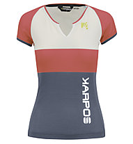 Karpos Moved Evo - T-shirt trekking - donna, Grey/Red/White