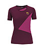Karpos Nuvolau W - T-shirt trekking - donna, Dark Pink/Pink