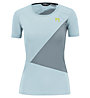 Karpos Nuvolau W - T-shirt trekking - donna, Blue/Grey