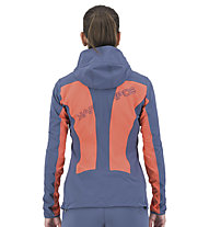 Karpos Parete W - giacca con cappuccio - donna, Orange/Blue
