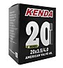 Kenda 20x3.50/40 - camera d'aria, Black