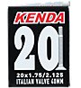 Kenda Camera d'aria 20'' x 1,75'' - 2,125'', Black