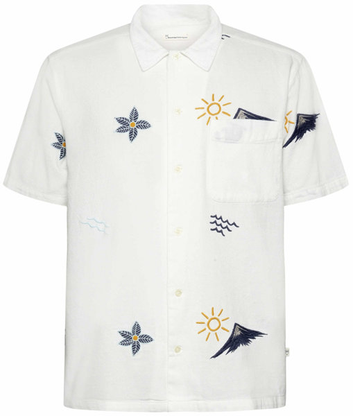 Knowledge Cotton Box fit M - Kurzarmhemd - Herren, Gr. XL