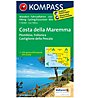 Kompass Carta N.2469: Costa della Maremma 1:50.000, 1:50.000