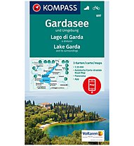 Kompass Karte Nr 697 Gardasee Und Umgebung 1 35 000 3 Karten Sportler Com