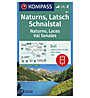 Kompass Carta N.051: Naturno, Laces - Val Senales 1:25.000, 1:25.000