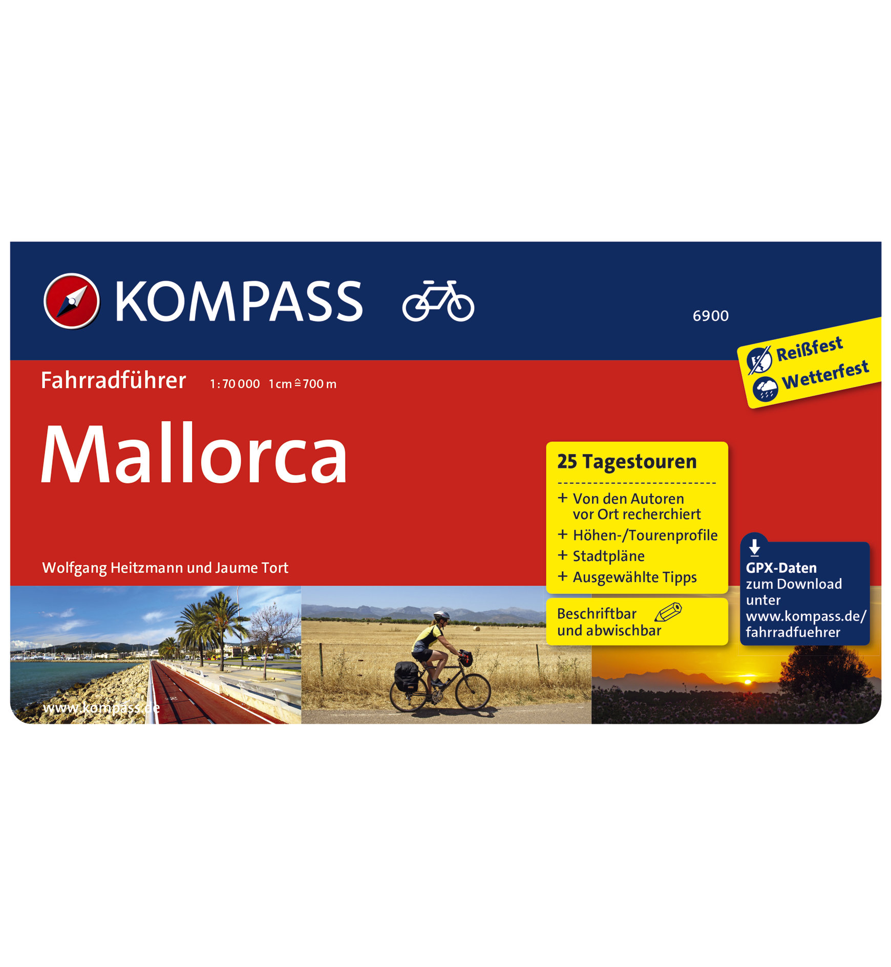 Kompass Karte nr. 6900 Mallorca 1:70.000