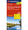 Kompass Karte Nr. 3114 Münchens Norden - 1: 70.000, 1:70.000