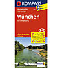 Kompass Karte Nr. 3119 München und Umgebung - 1:70.000, 1:70.000