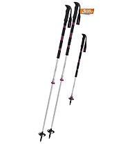 Komperdell Contour Titanal II Compact - bastoncini scialpinismo, Black/Pink