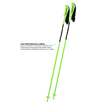 Komperdell Nationalteam Carbon - Skistöcke, Green/Black