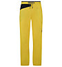 La Sportiva Bolt - Pantaloni lunghi arrampicata - uomo, Yellow/Black
