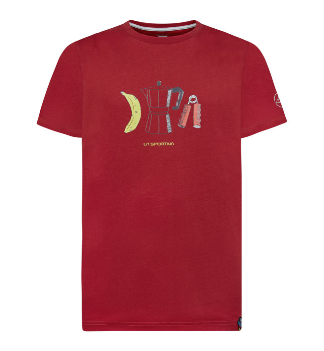 La Sportiva Breakfast - T-shirt - uomo, Red