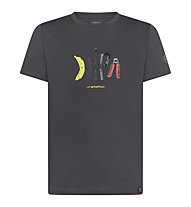 La Sportiva Breakfast - T-Shirt Klettern - Herren, Dark Grey
