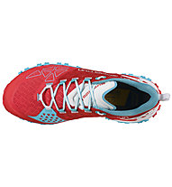 La Sportiva Bushido II - scarpa trail running - donna, Red/White/Light Blue