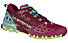 La Sportiva Bushido II - scarpa trail running - donna, Dark Pink/Light Green/Light Blue