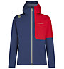 La Sportiva Crizzle - giacca scialpinismo - uomo, Dark Blue/Red
