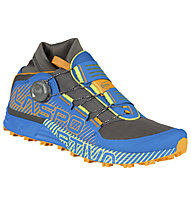 La Sportiva Cyklon - scarpa trailrunning - uomo, Light Blue/Grey/Orange