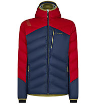 La Sportiva Deimos Down - giacca in piuma - uomo, Dark Blue/Red