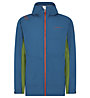 La Sportiva Discover M - giacca hardshell - uomo, Light Blue/Green/Red
