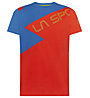 La Sportiva Float - Kletter-T-Shirt - Herren, Red/Blue
