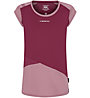 La Sportiva Hold - T-Shirt arrampicata - donna, Dark Pink/Pink