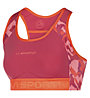 La Sportiva Hover W - reggiseno sportivo ad alto sostegno - donna, Red/Orange