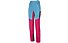 La Sportiva Ikarus Pant - pantaloni scialpinismo - donna, Pink/Light Blue/Black