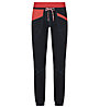 La Sportiva Mantra - pantaloni arrampicata - donna, Black/Red