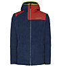 La Sportiva Maya Hoody - giacca in pile con cappuccio - donna, Blue/Red